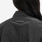 Fear of God ESSENTIALS Women's Shell Bomber Jacket in Jet Black