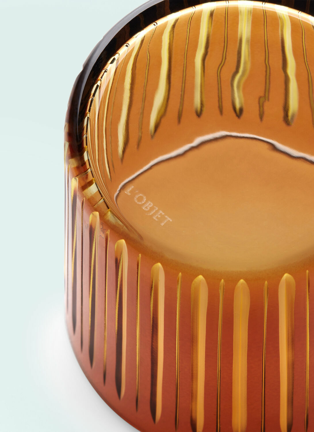 L'Objet Set Of Four Prism Cocktail Glasses