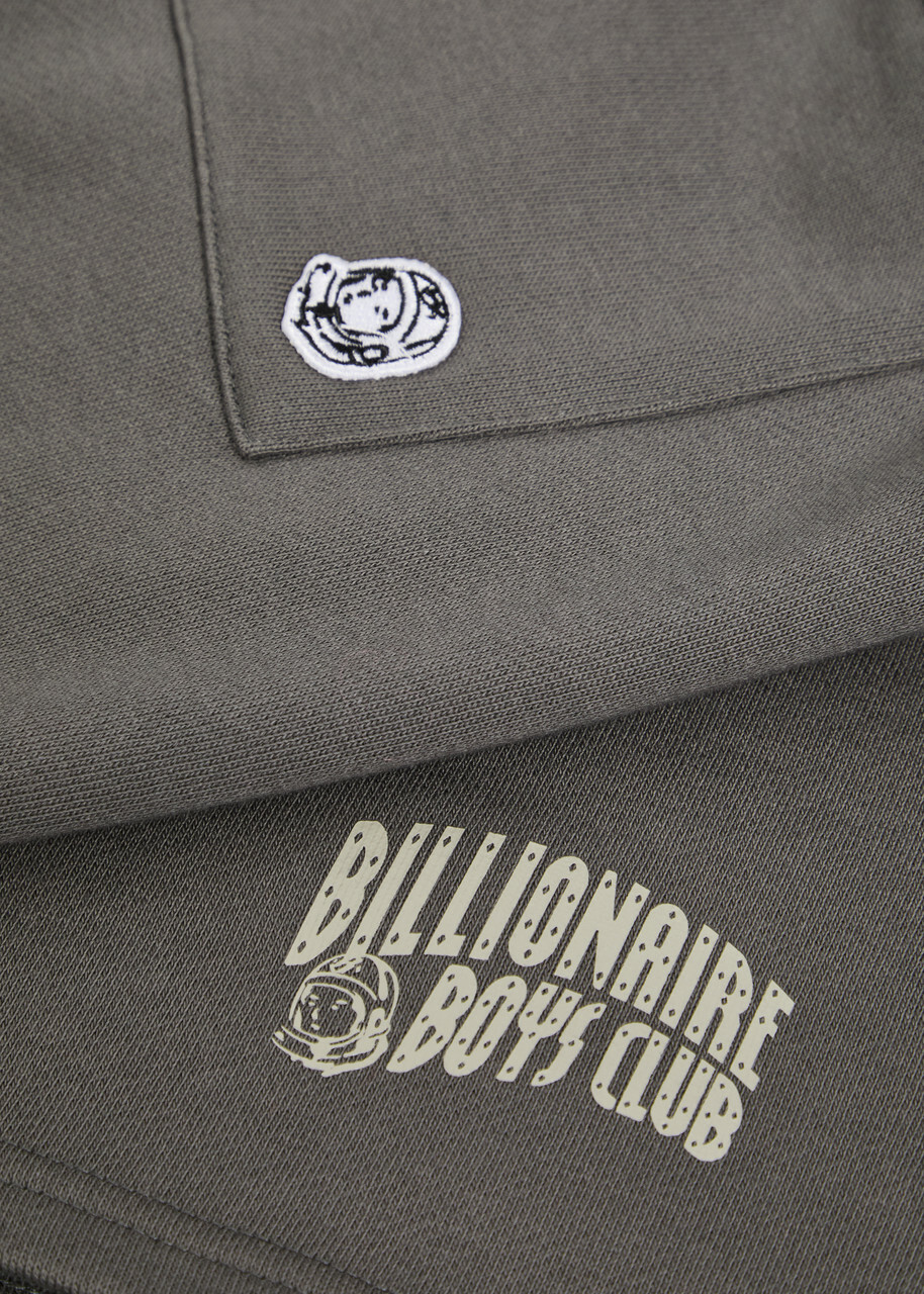 Billionaire Boys Club Small Arch Logo-print Cotton Shorts Grey