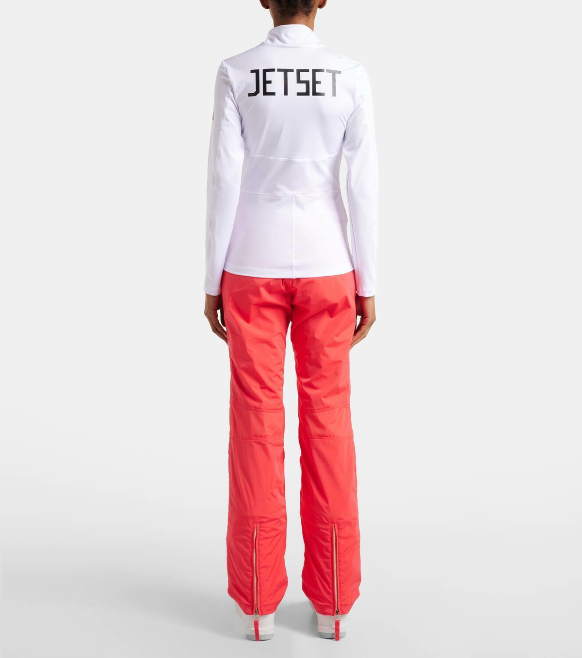 Jet Set Ginger half-zip ski top