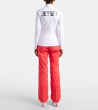 Jet Set Ginger half-zip ski top