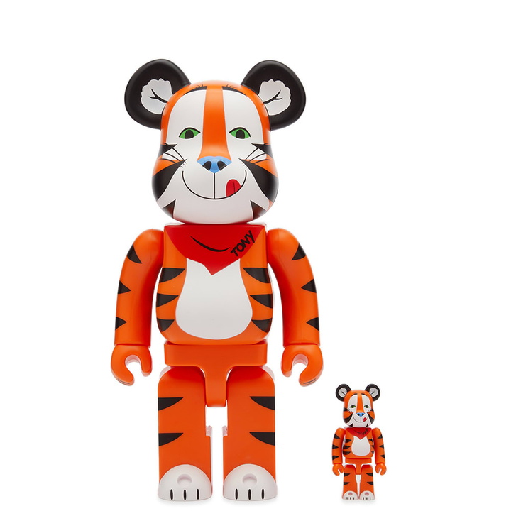 Photo: Medicom Tony The Tiger Vintage Version Be@rbrick in Multi 100%/400%