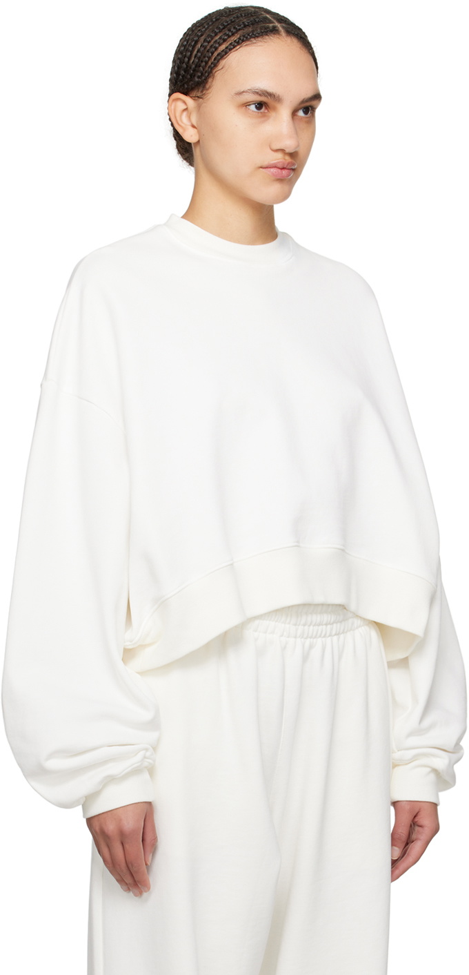 WARDROBE.NYC Off-White Hailey Bieber Edition HB Track Sweatshirt