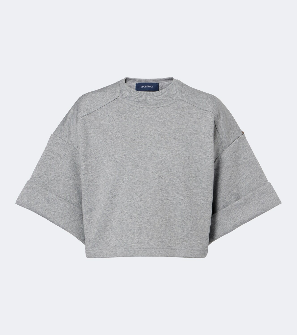 Sportmax Cotton-blend jersey sweatshirt