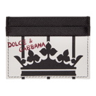 Dolce and Gabbana Black and White King Card Holder