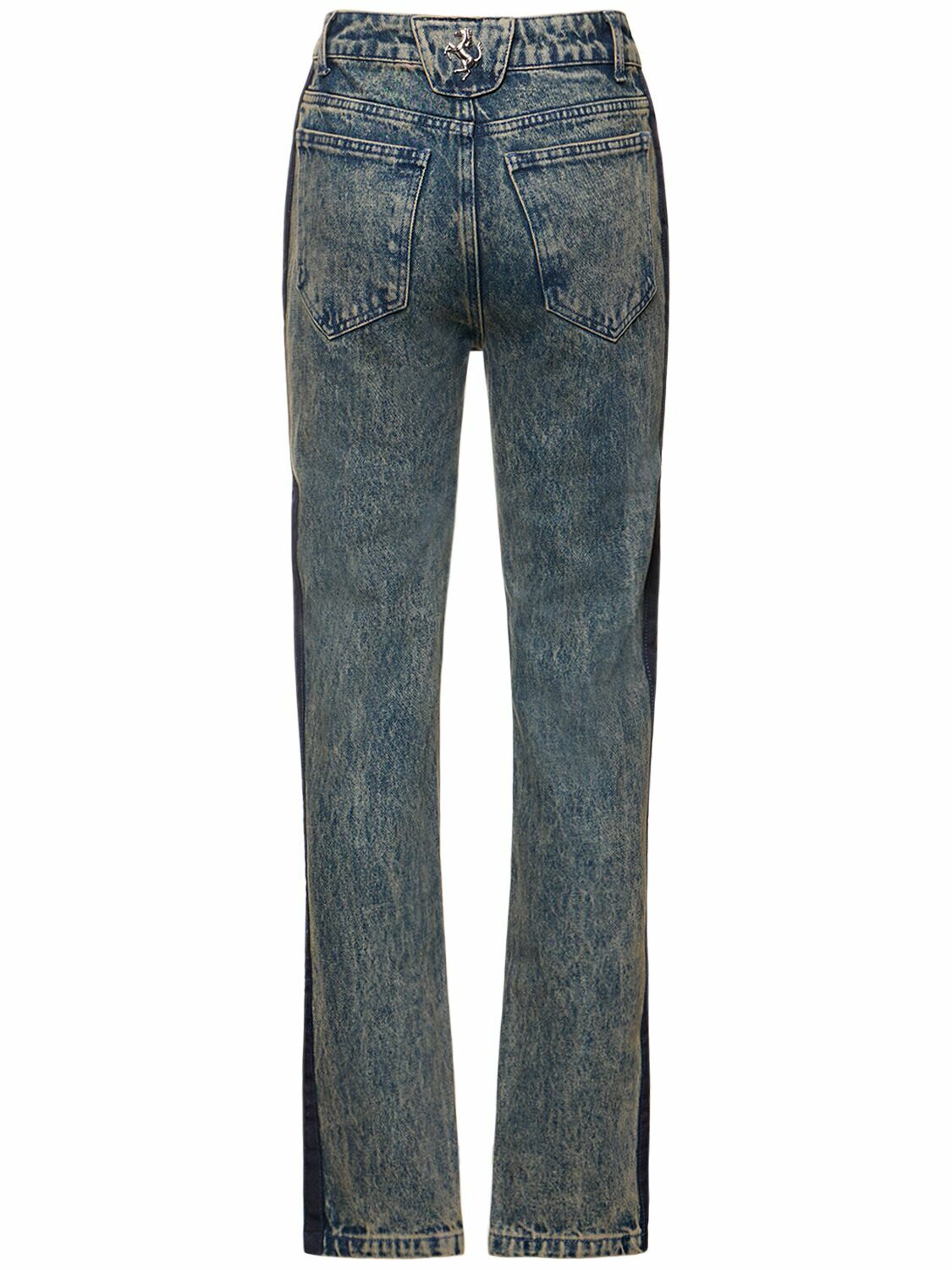 FERRARI - Cotton Denim Jeans