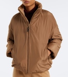 Max Mara Reversible camel hair down jacket