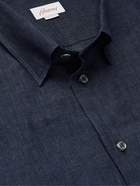 BRIONI - Linen Shirt - Blue