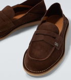 Dolce&Gabbana New Florio Ideal suede loafers