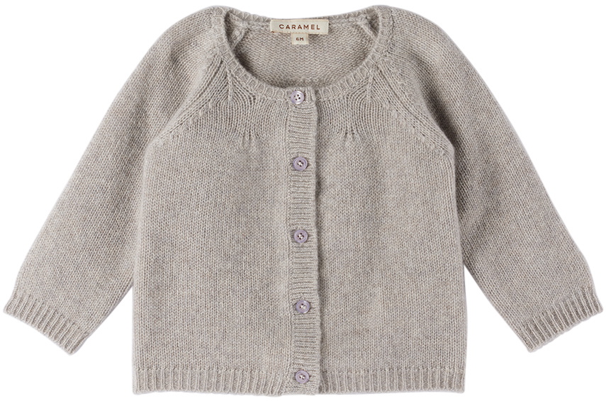 Caramel Baby Gray Rosa Cardigan