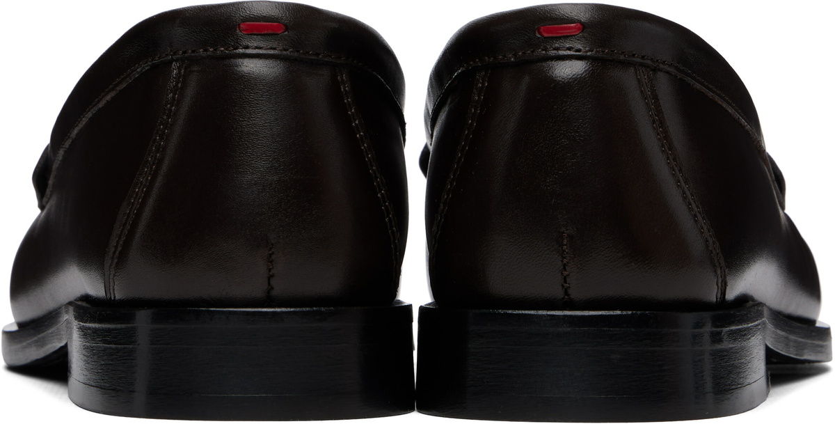 Aeyde Brown Arthur Apron Loafers