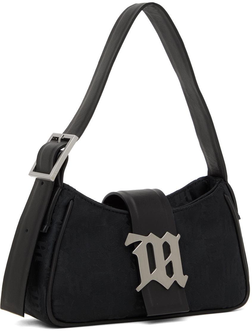 MISBHV Black Mini Monogram Bag MISBHV