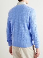 Polo Ralph Lauren - Cable-Knit Cashmere Sweater - Blue