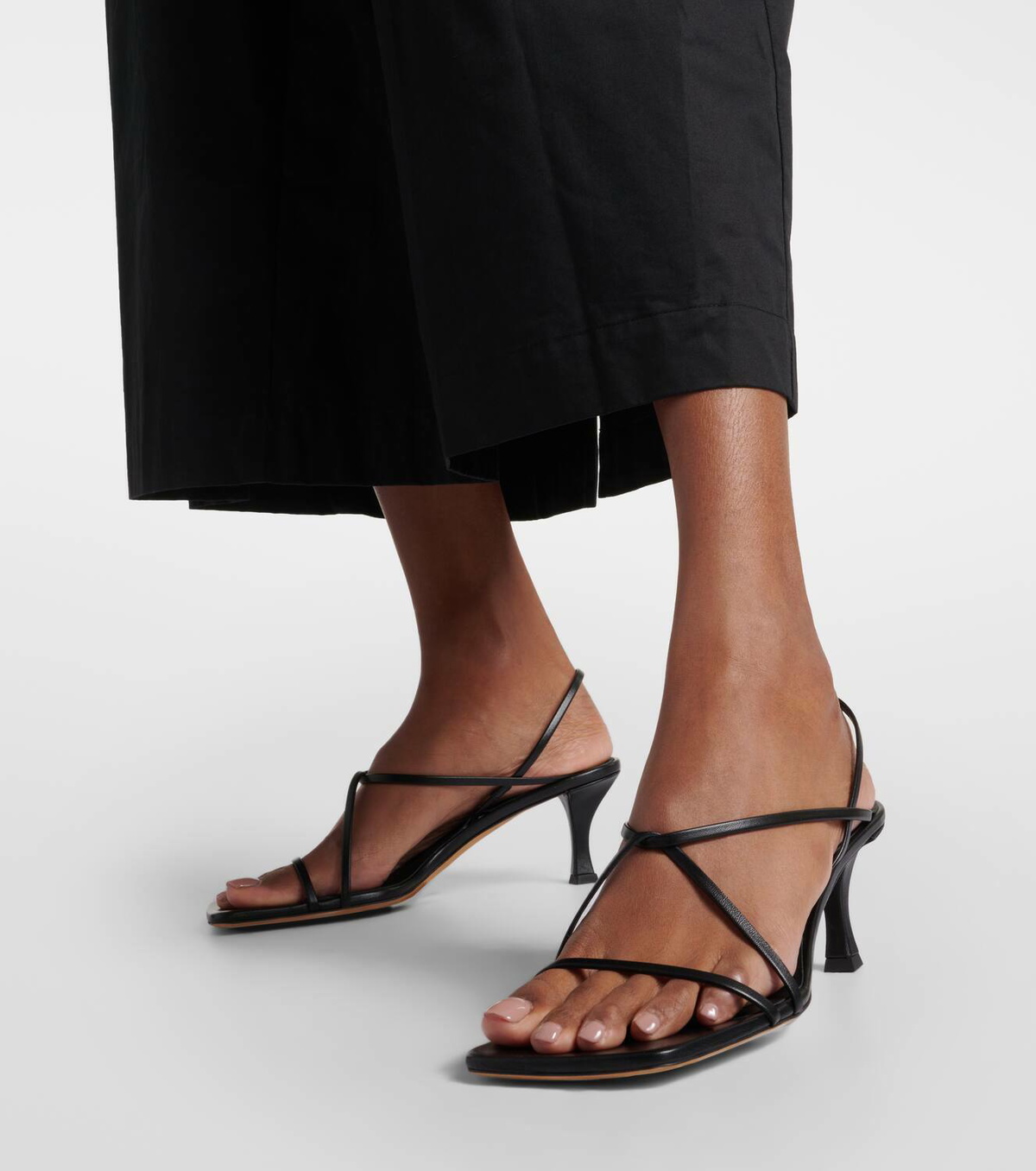 Proenza Schouler Square 60 leather sandals