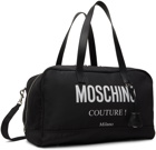Moschino Black Boston Duffle Bag