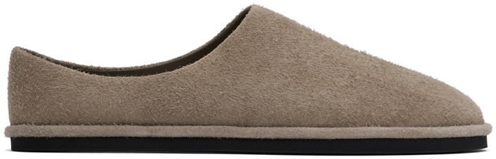 Photo: AURALEE Beige Suede Slippers