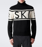 Perfect Moment Schild intarsia wool turtleneck sweater
