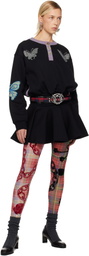 Chopova Lowena Black Quimby Midi Dress