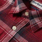 Barbour Men's Chester Tailored Check Shirt in Merlot