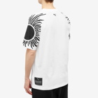 Puma Men's x Pleasures Graphic T-Shirt in Puma Men's White