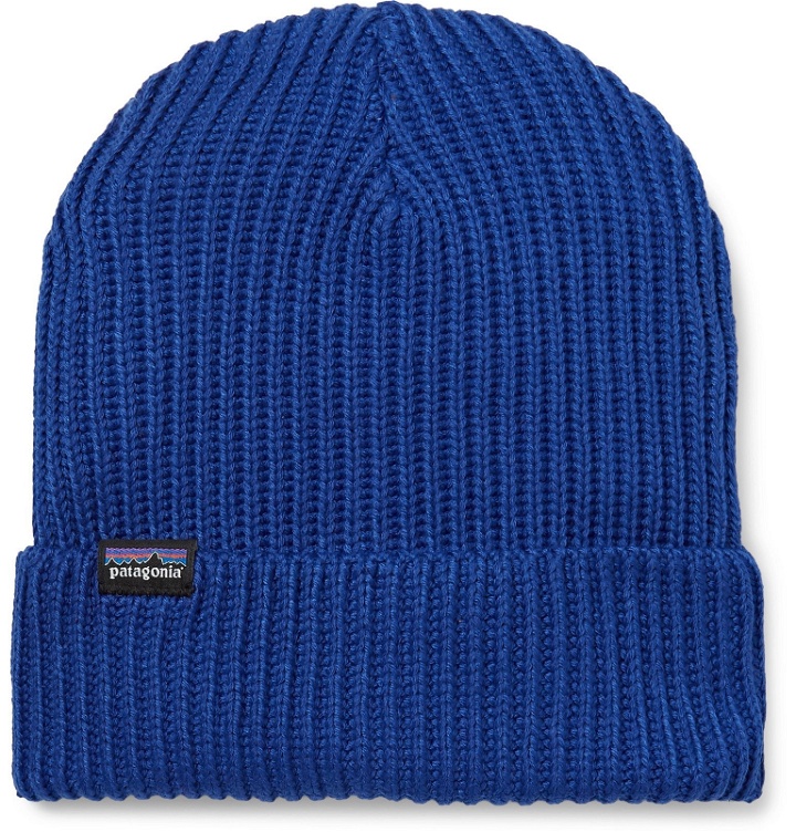 Photo: Patagonia - Ribbed-Knit Beanie - Blue