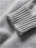 De Petrillo - Wool and Cashmere-Blend Sweater - Gray