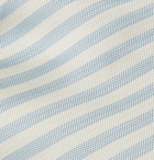PAUL SMITH - 8cm Striped Silk Tie - Blue