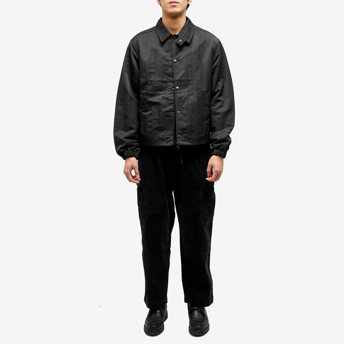 FrizmWORKS Men's Flight 93 Coach Jacket in Black FrizmWORKS