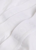 Boss Stretch-cotton Boxer Trunks set of Three White