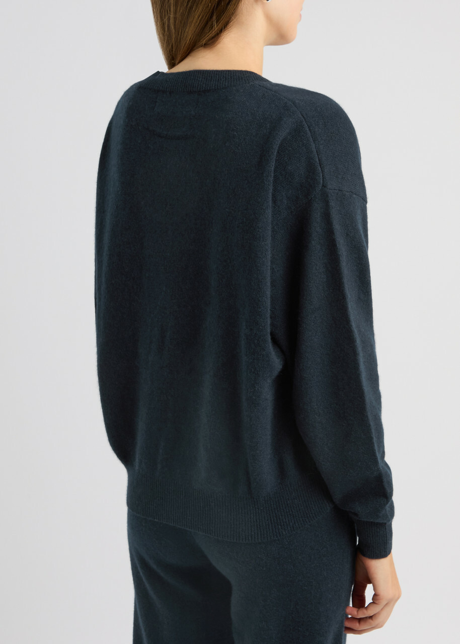 Crush Cashmere Malibu Cashmere Jumper Navy