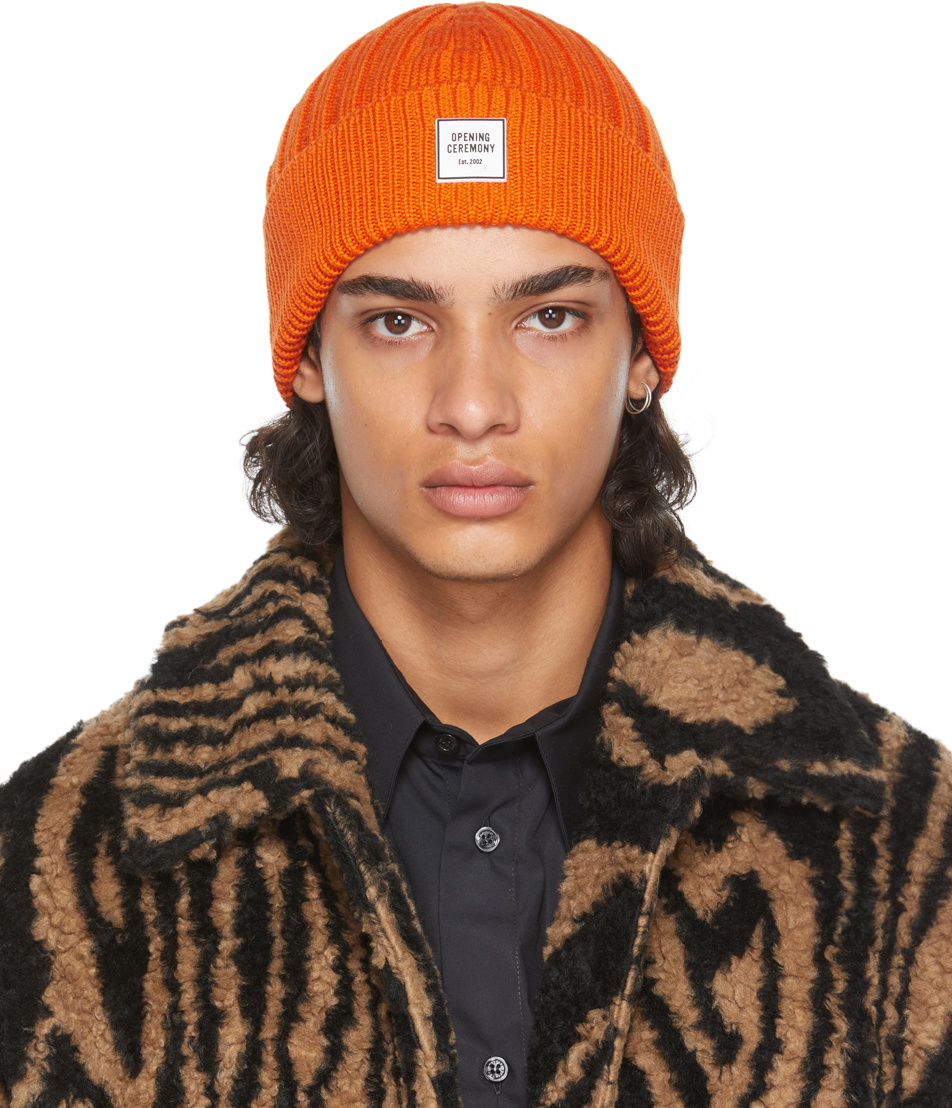 Opening Ceremony Multicolor Box Logo Beanie Opening Ceremony