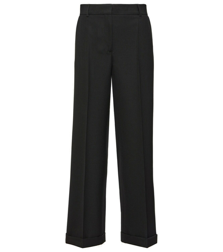 Photo: Toteme Straight wool-blend pants