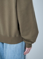 Saint Laurent Hooded Logo Motif Sweatshirt