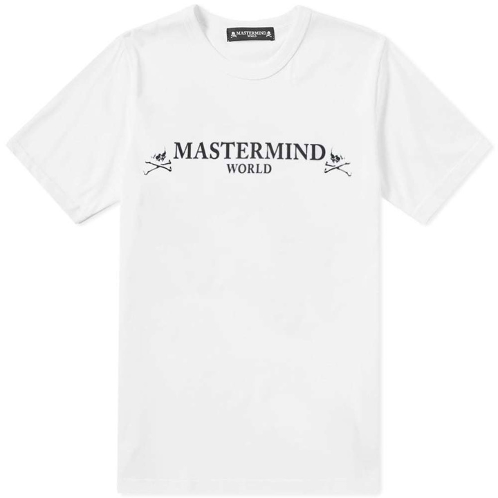 Photo: MASTERMIND WORLD Circle Logo Tee White