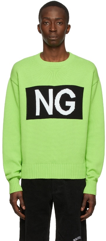 Photo: Noon Goons Green Cotton Sweater