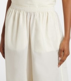 Loulou de Saison Almaya cotton and silk balloon pants