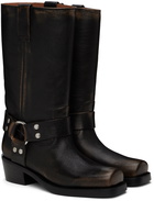 Paris Texas Black Roxy Boots