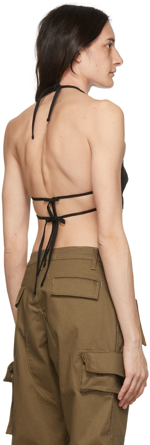 Reese Cooper Black Cotton Tank Top