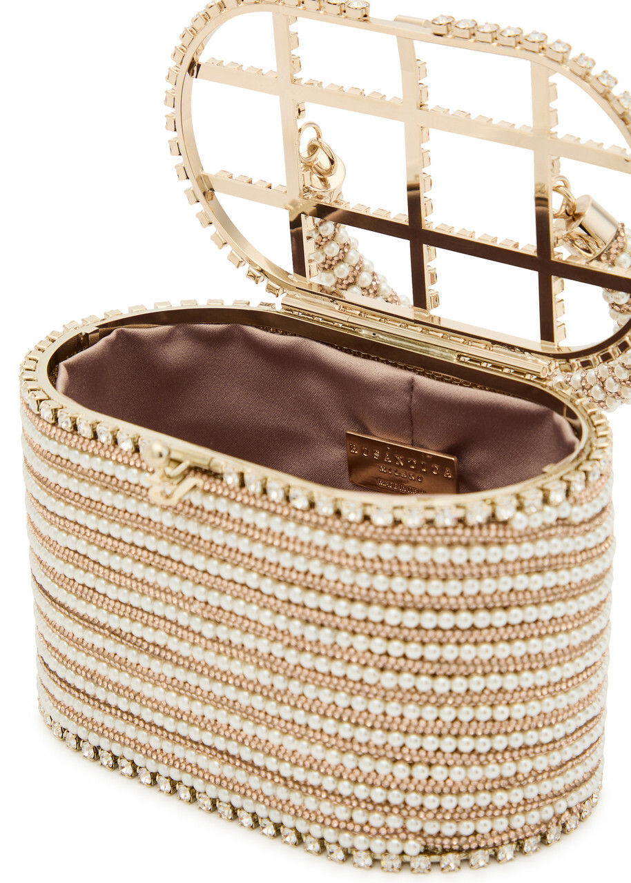 Rosantica Holli Libellula Mini Embellished Cross-body bag - Pink - One Size
