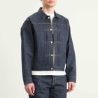 Human Made Men's Selvedge Past Denim Work Jacket in Indigo