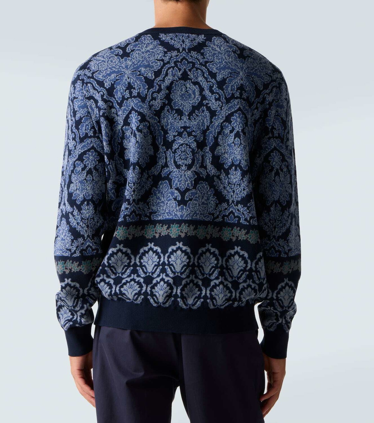 Etro Intarsia cotton sweater