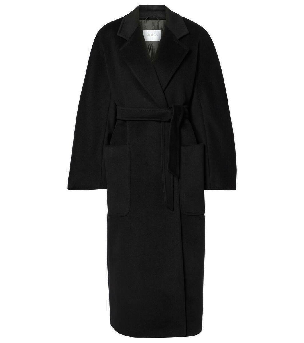 Max Mara Locri wool and cashmere wrap coat Max Mara