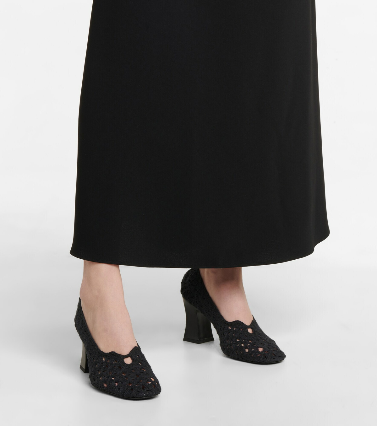 The Row - Elastic crochet pumps The Row