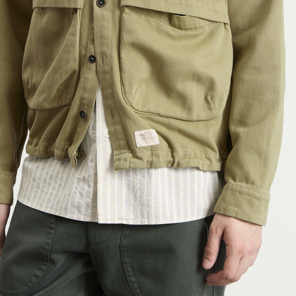 Ranra Men's Epitome Cotton Overshirt in Boa