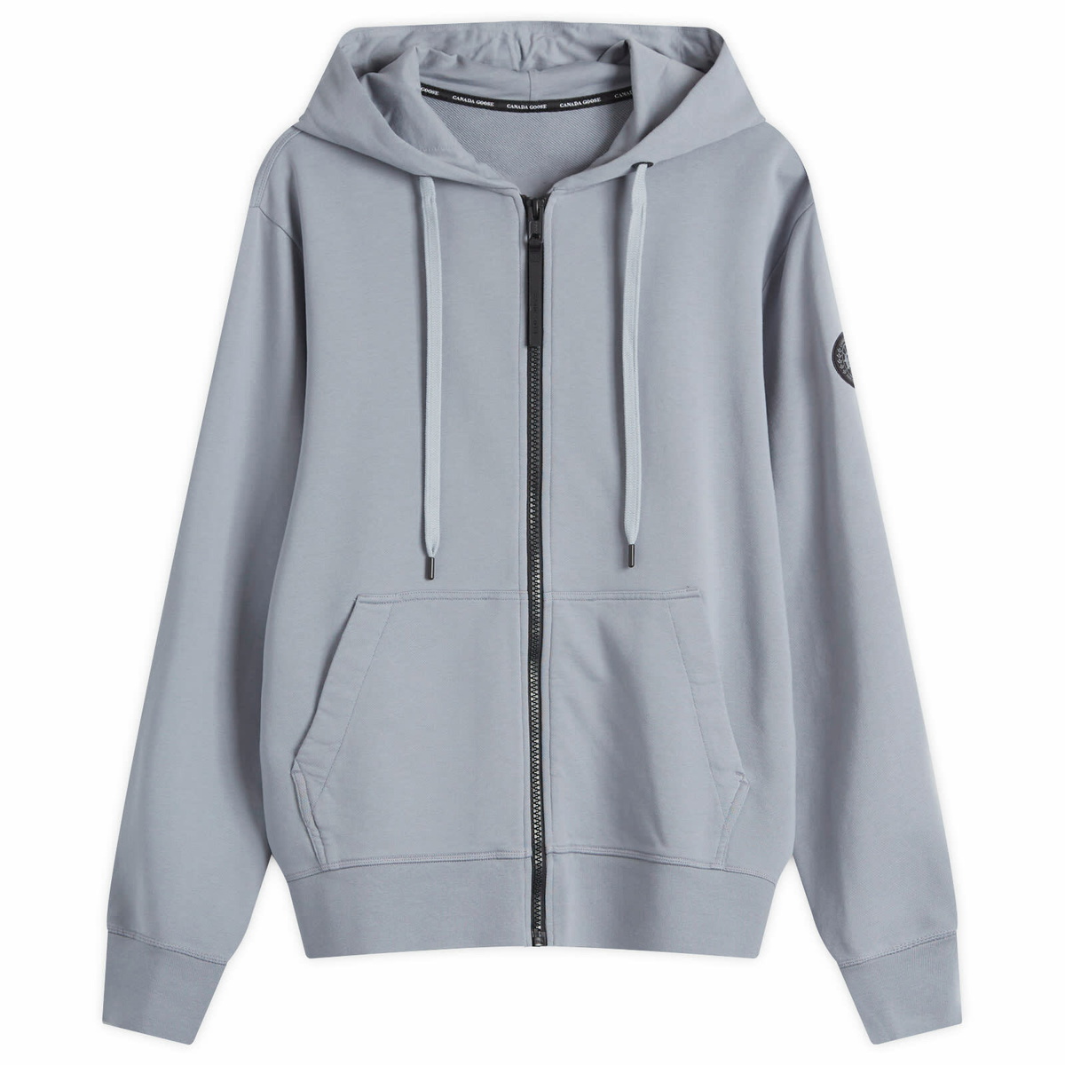 Canada Goose Men's Huron Full Zip Hoodie in Light Ozone Blue