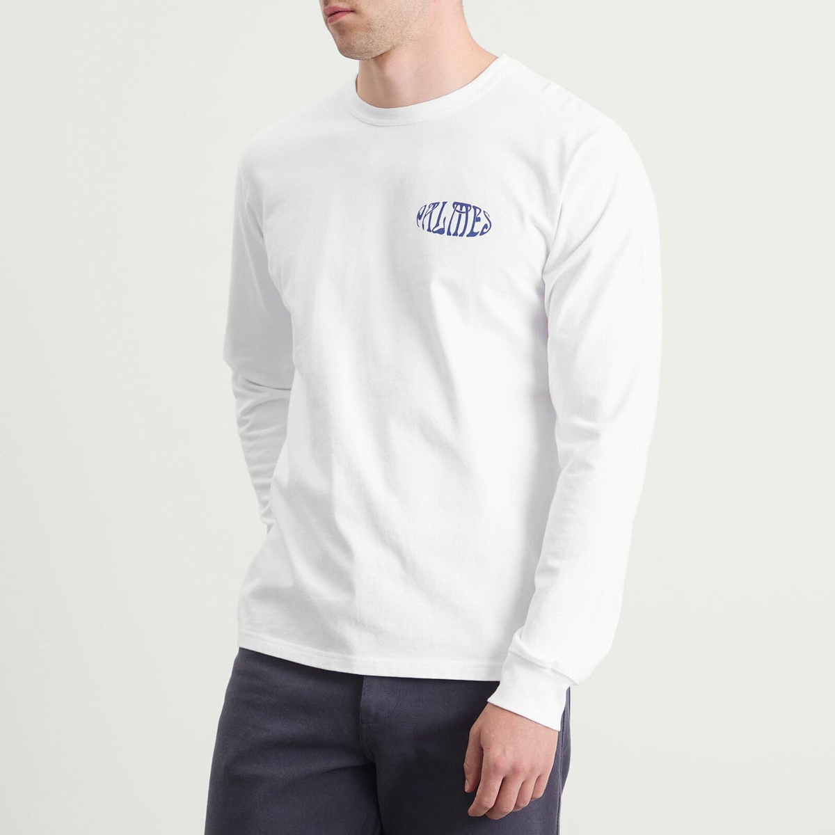 Palmes Men's Angels Long Sleeve T-Shirt in White