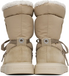 Canada Goose Tan Demma Puffer Boots