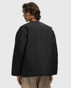 Goldwin Reversible Quilted Puffy Jacket Black Mens Windbreaker