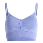 TALA Women's Sculpt Seamless Ruched Bra - Presented by END. in Aster Blue