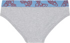 Vivienne Westwood Three-Pack Multicolor Slip Band Briefs